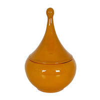Teardrop Jars in Harvest Orange (Various Sizes)