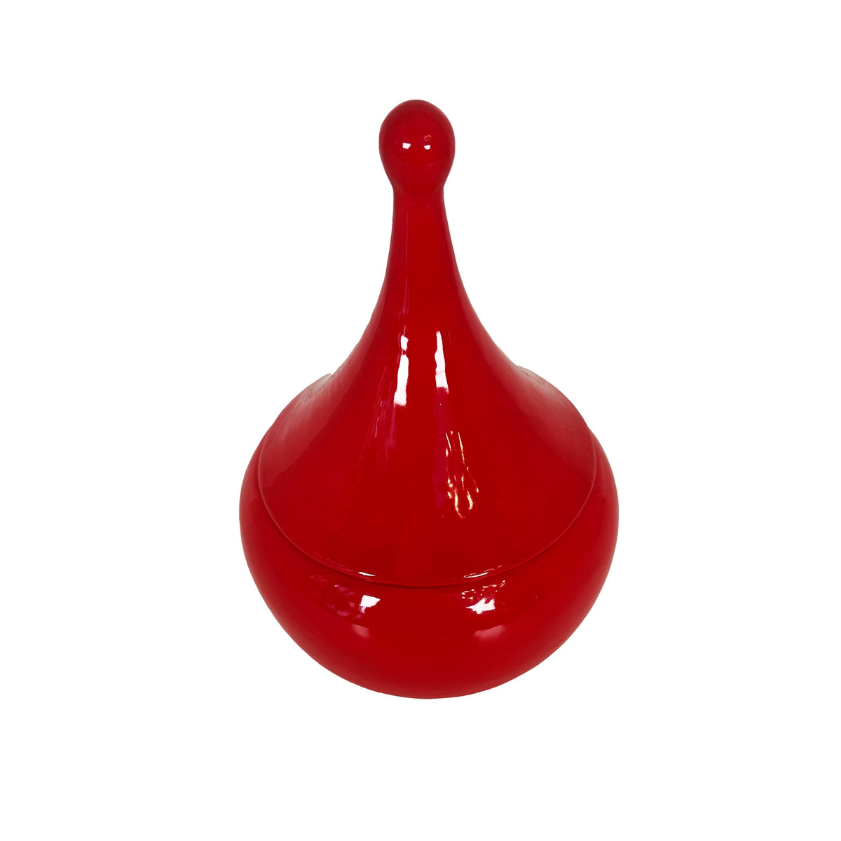 Teardrop Jars in Ruby Red (Various Sizes)