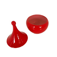 Teardrop Jars in Ruby Red (Various Sizes)
