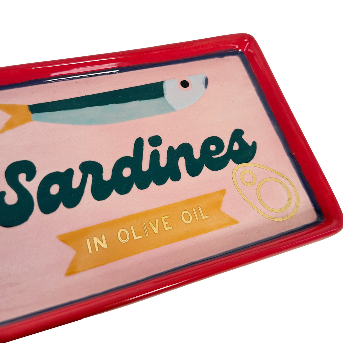 "Canned" Sardine Tray in Pink