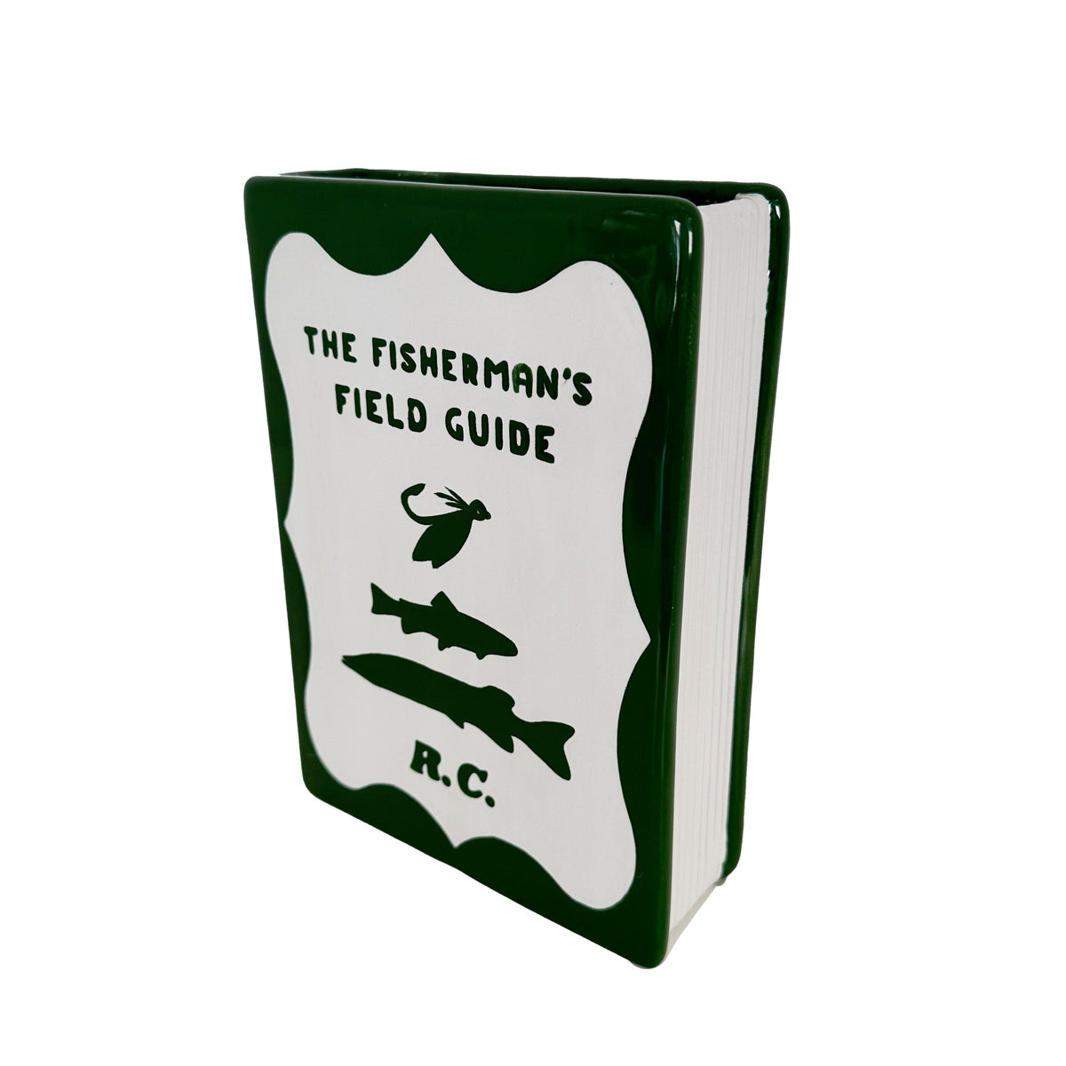 Fisherman's Guide Book Vase