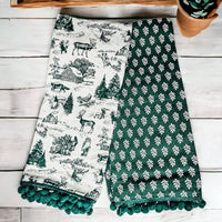Forest Green Towels (2 Colors)