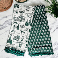 Forest Green Towels (2 Colors)