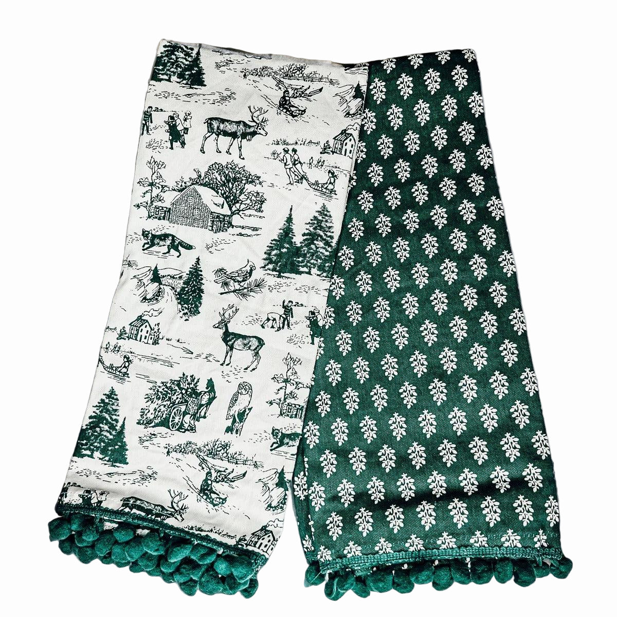 Forest Green Towels (2 Colors)