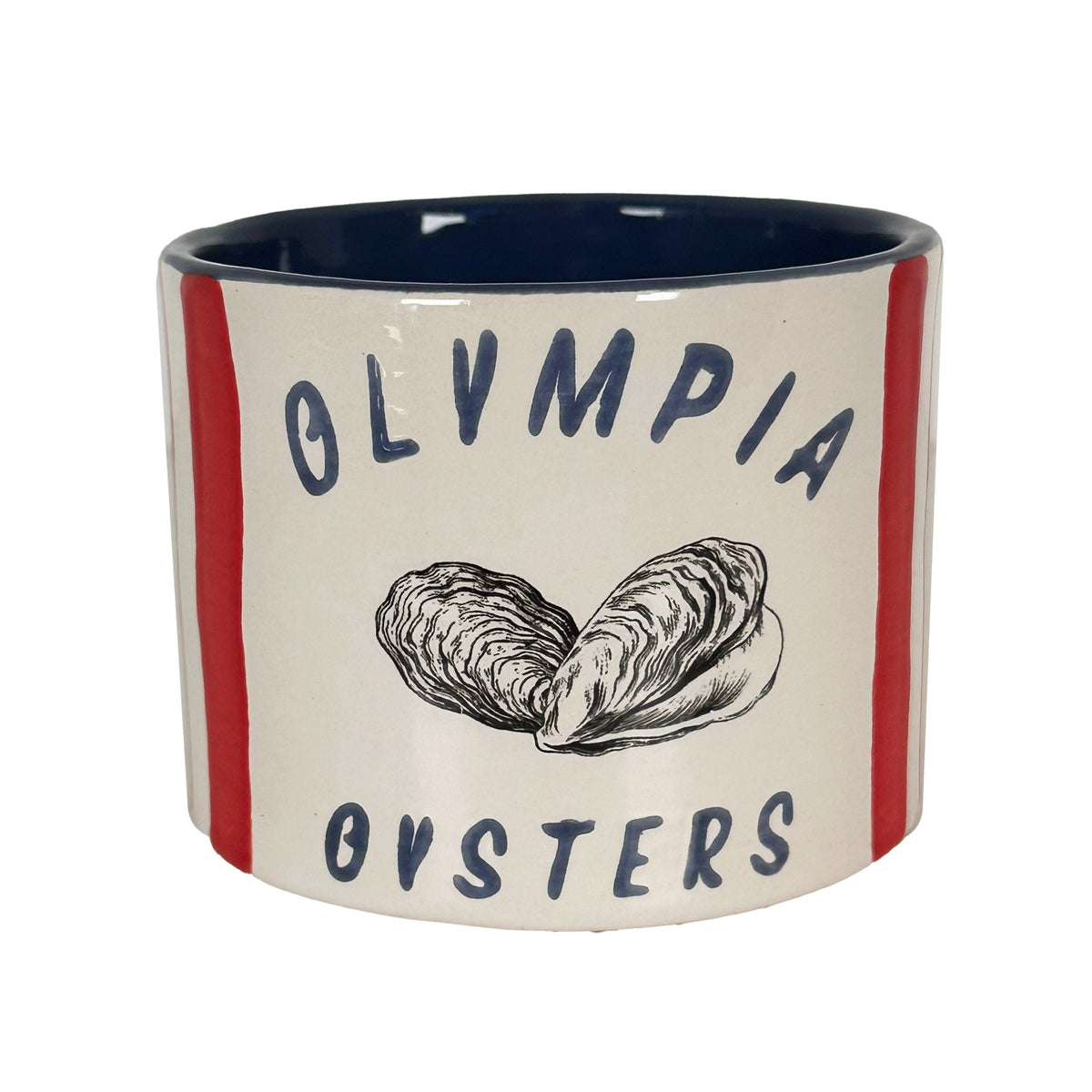 "Canned" Oysters Vase