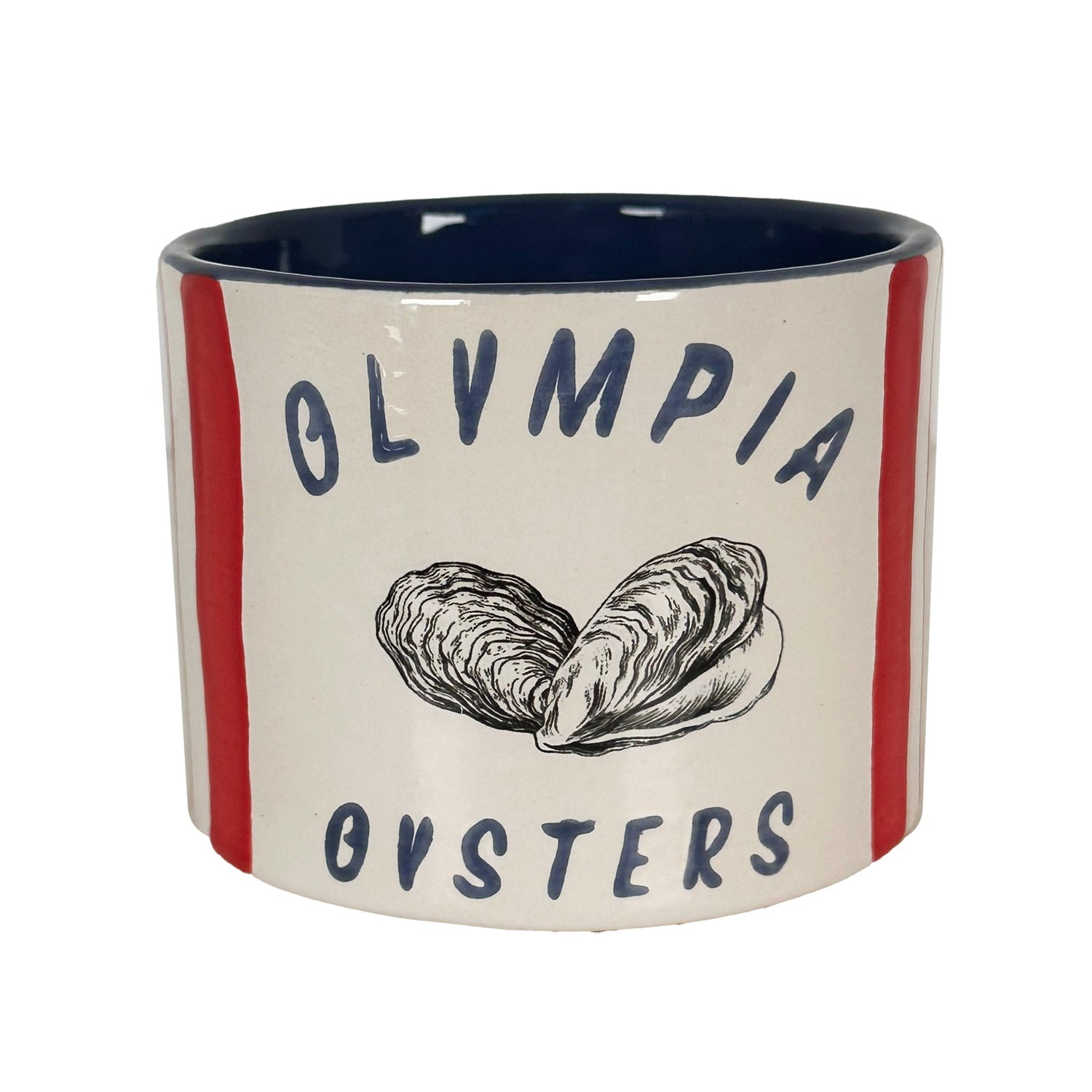 "Canned" Oysters Vase