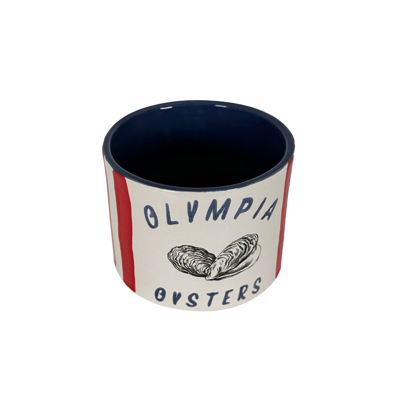 "Canned" Oysters Vase