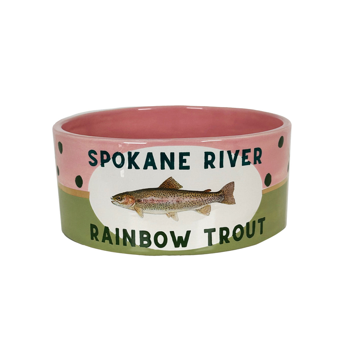 "Canned" Rainbow Trout Vase (Candle or Vase)