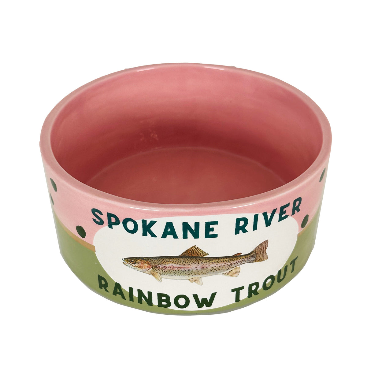 "Canned" Rainbow Trout Vase (Candle or Vase)