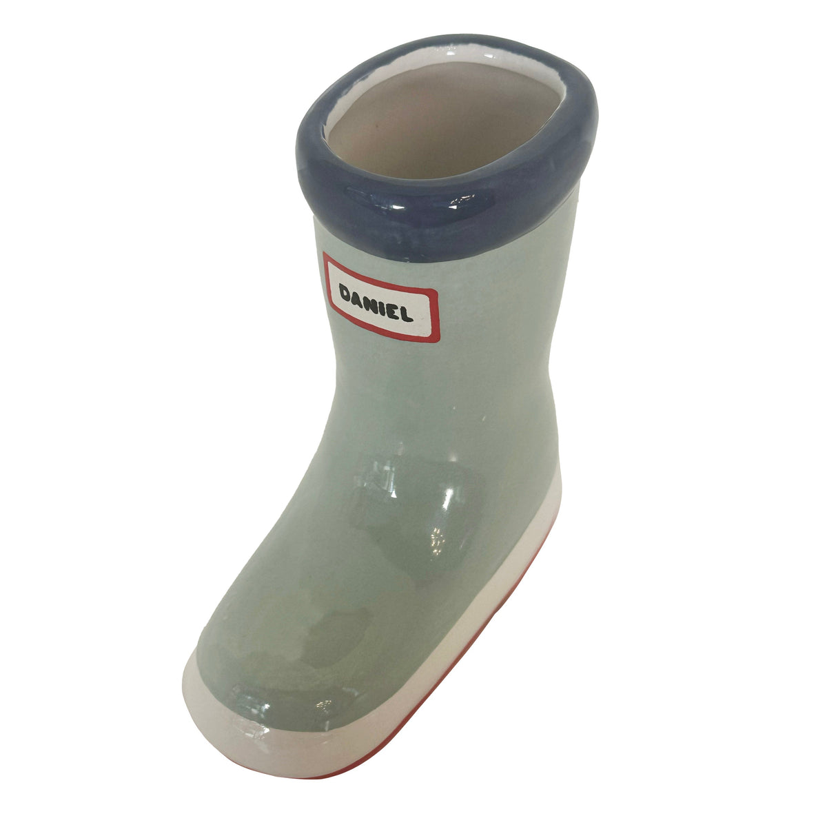 Sage Rainboot Vase in Sage