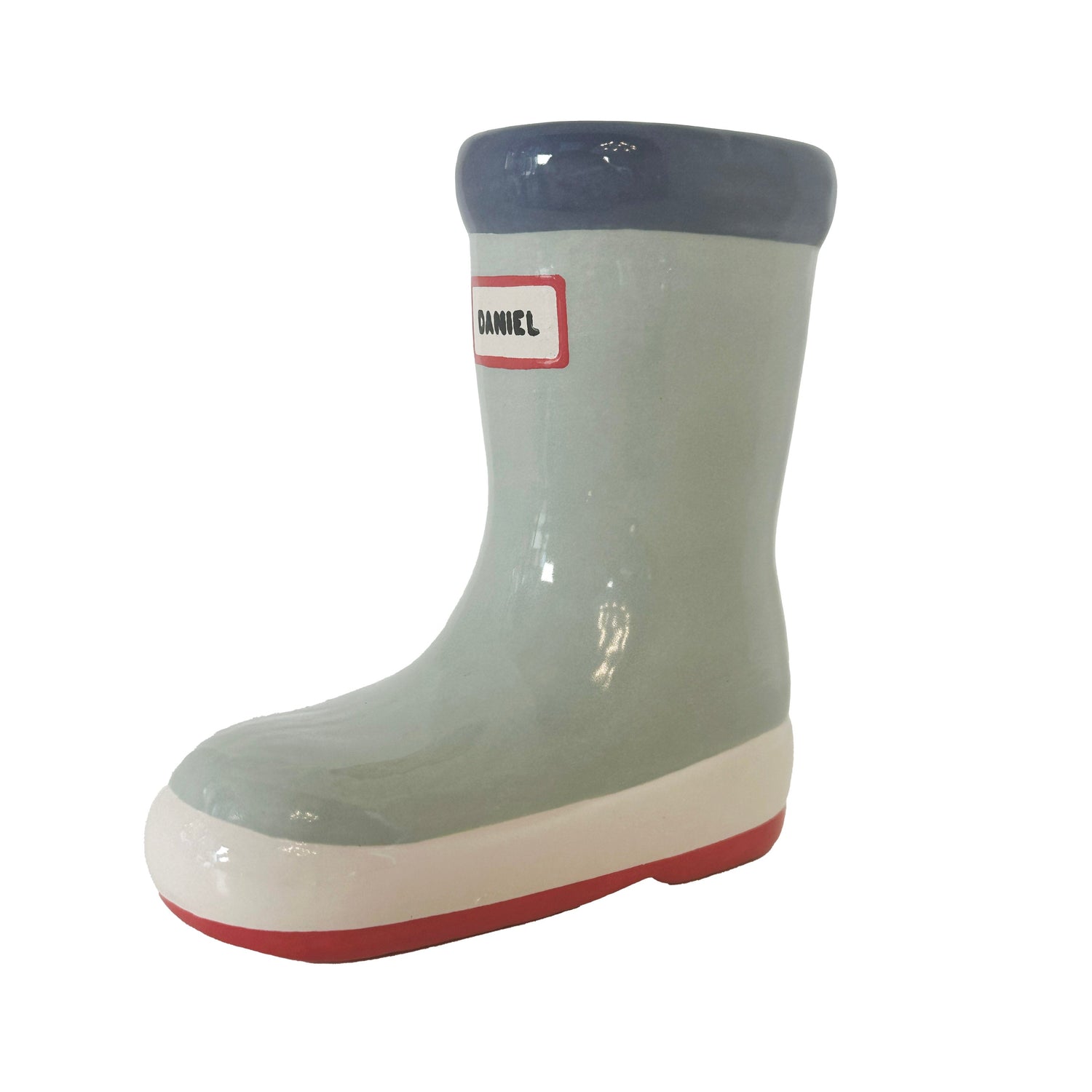 Sage Rainboot Vase in Sage