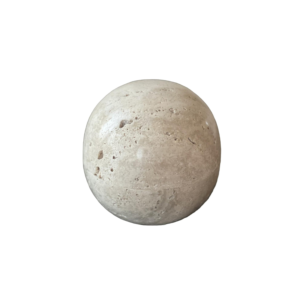 Dot Box, Medium in Travertine