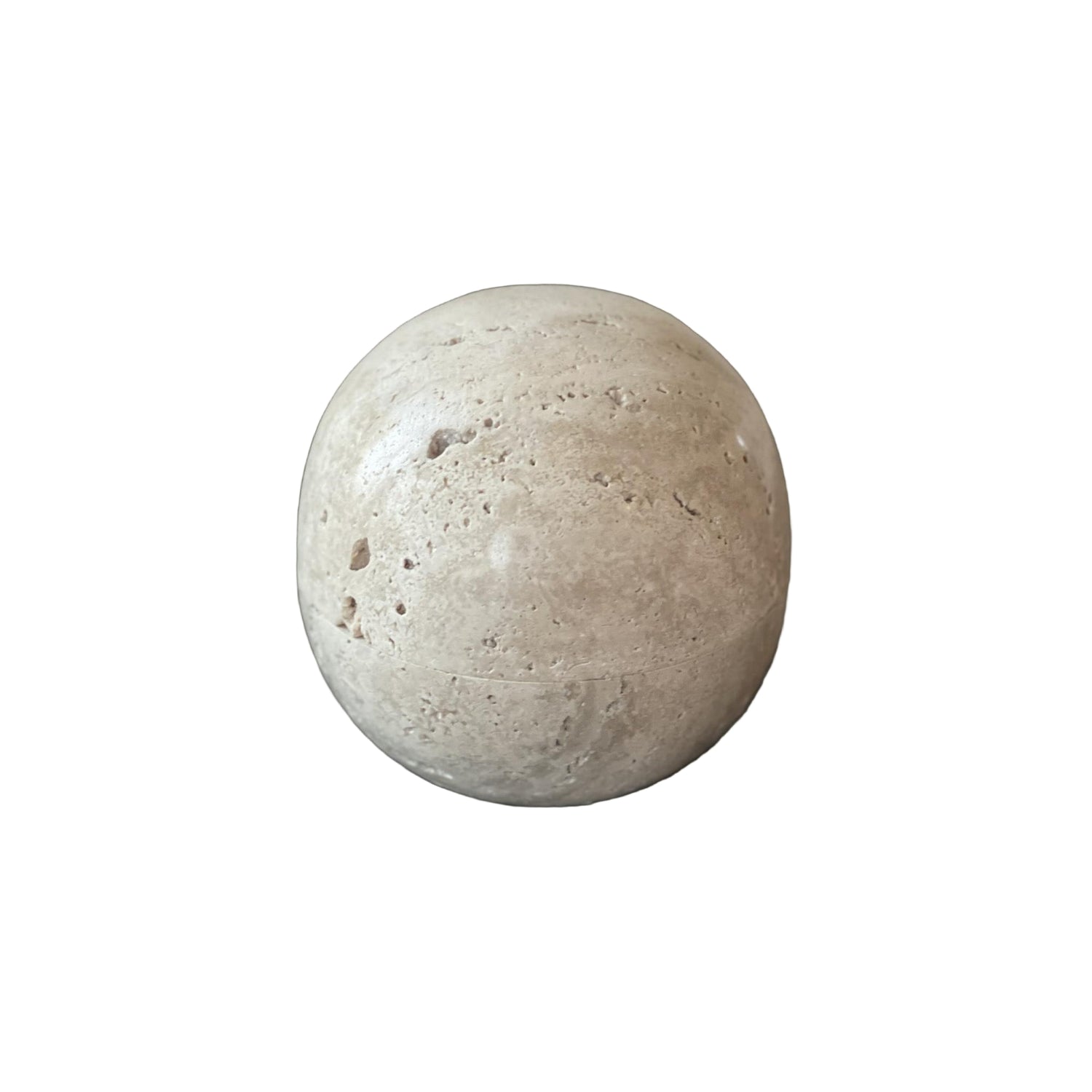 Dot Box, Medium in Travertine