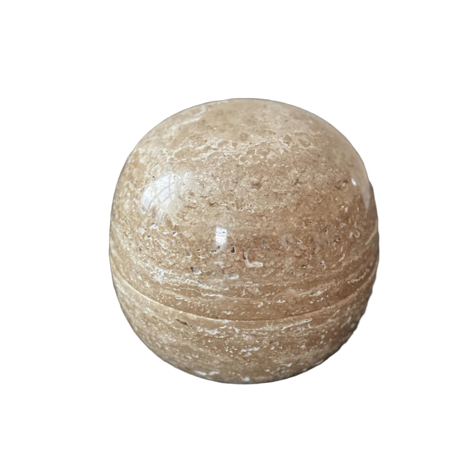 Dot Box, Medium in Biscotti (3 Sizes)