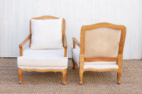 Pair of Provincial French Country Arm Chairs