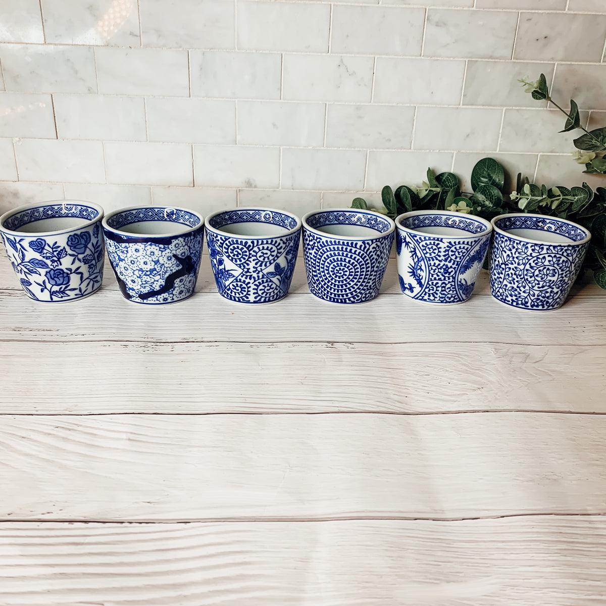 Mini Chinoiserie Cachepots (Various Prints)