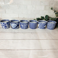 Mini Chinoiserie Cachepots (Various Prints)