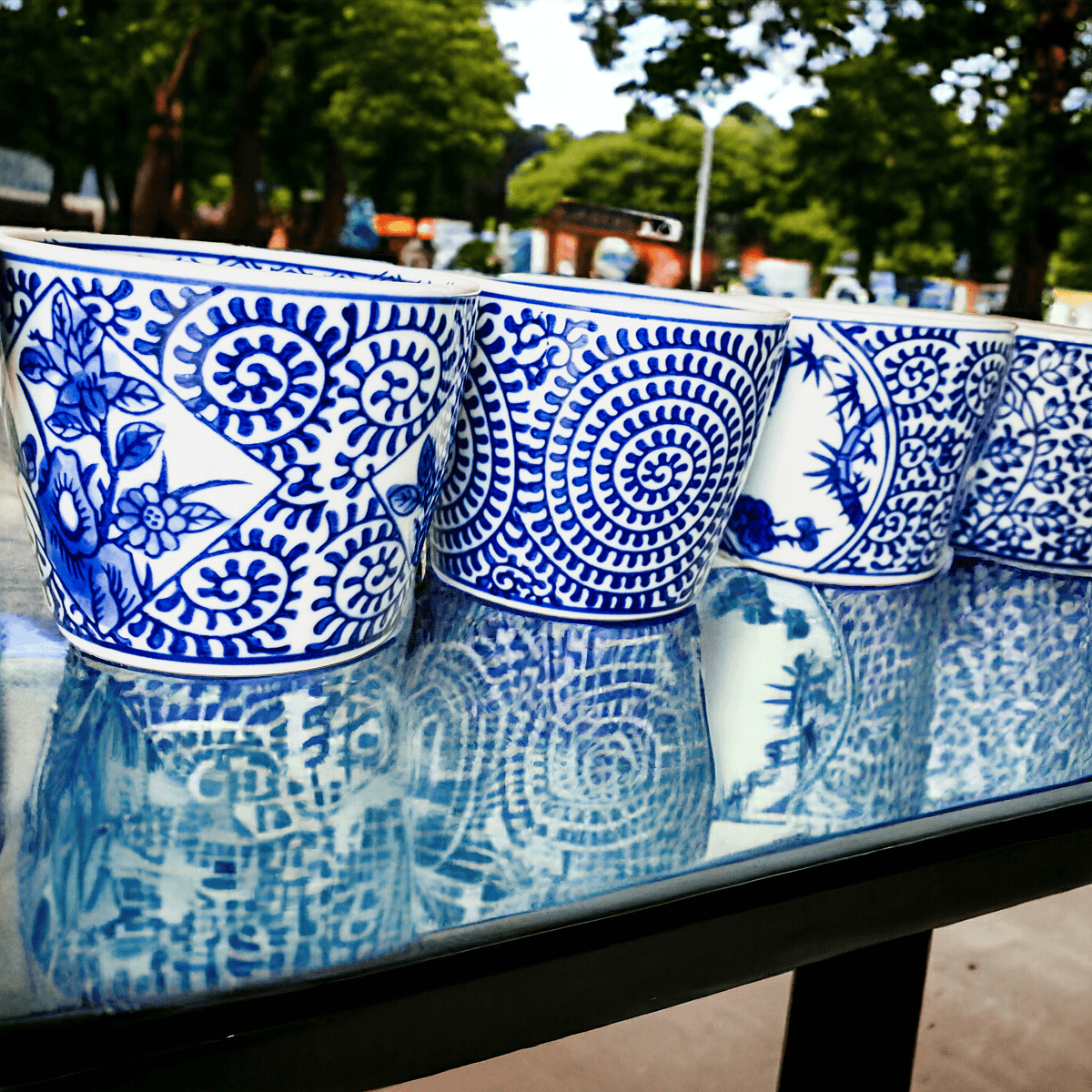 Mini Chinoiserie Cachepots (Various Prints)