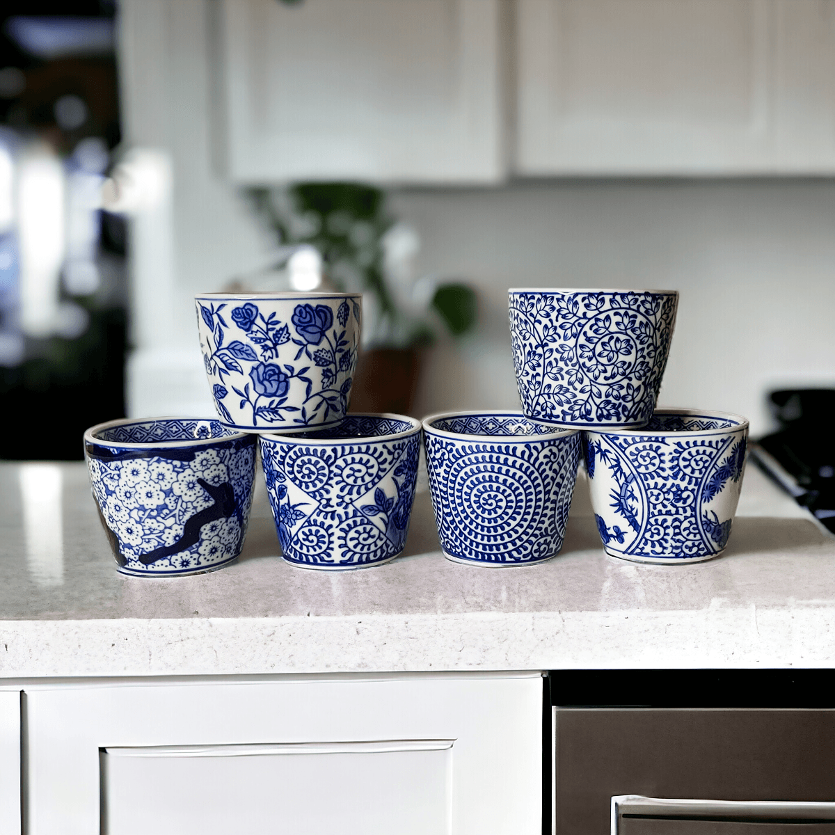 Mini Chinoiserie Cachepots (Various Prints)