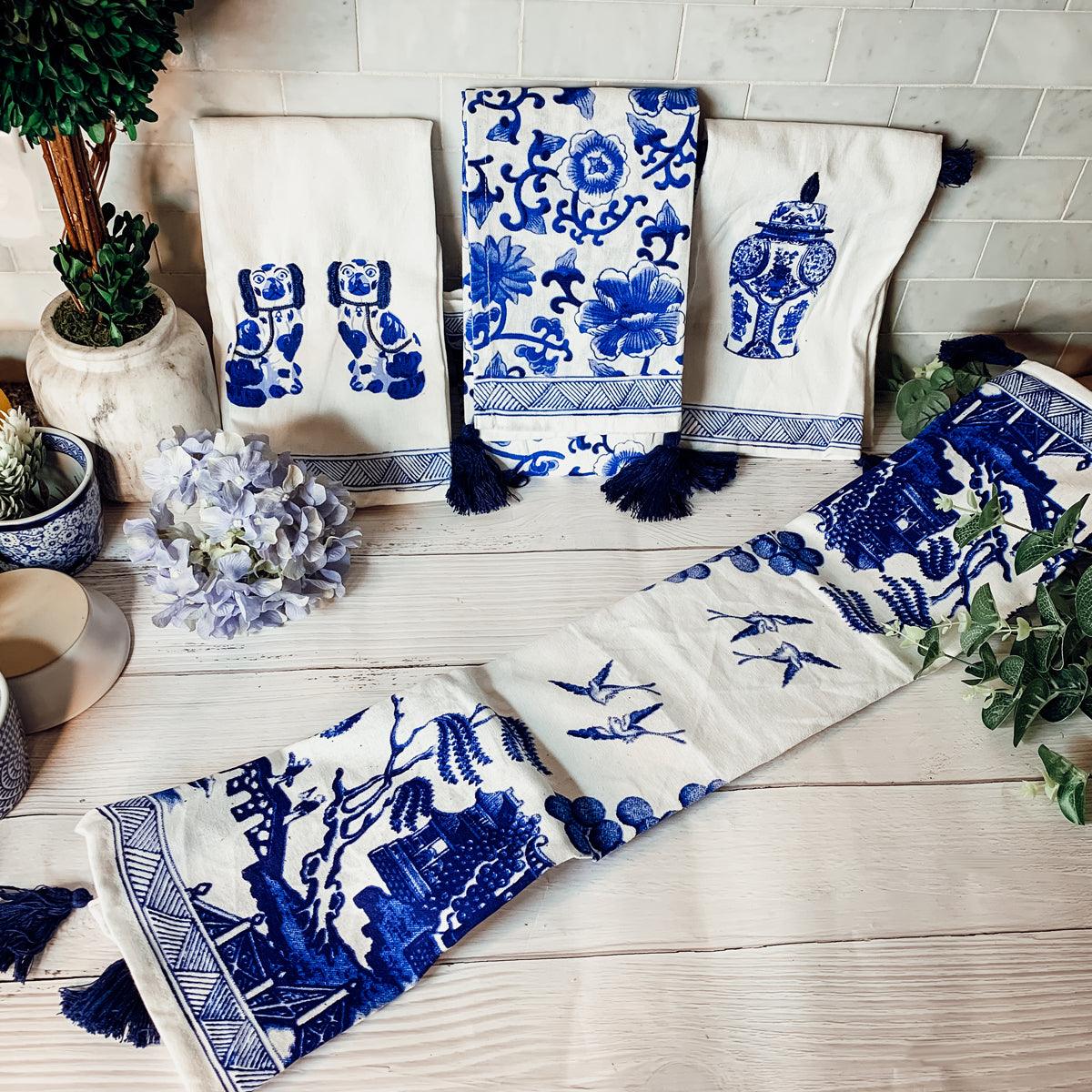 Chinoiserie Tea Towels (Various Styles)