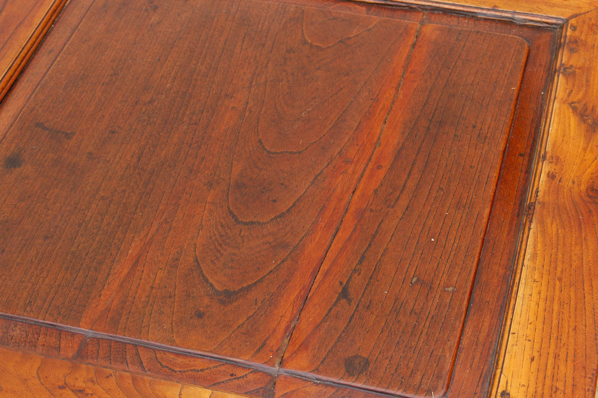 Vintage Hardwood Chinese End Table