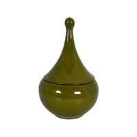 Teardrop Jars in Martini Green (Various Sizes)
