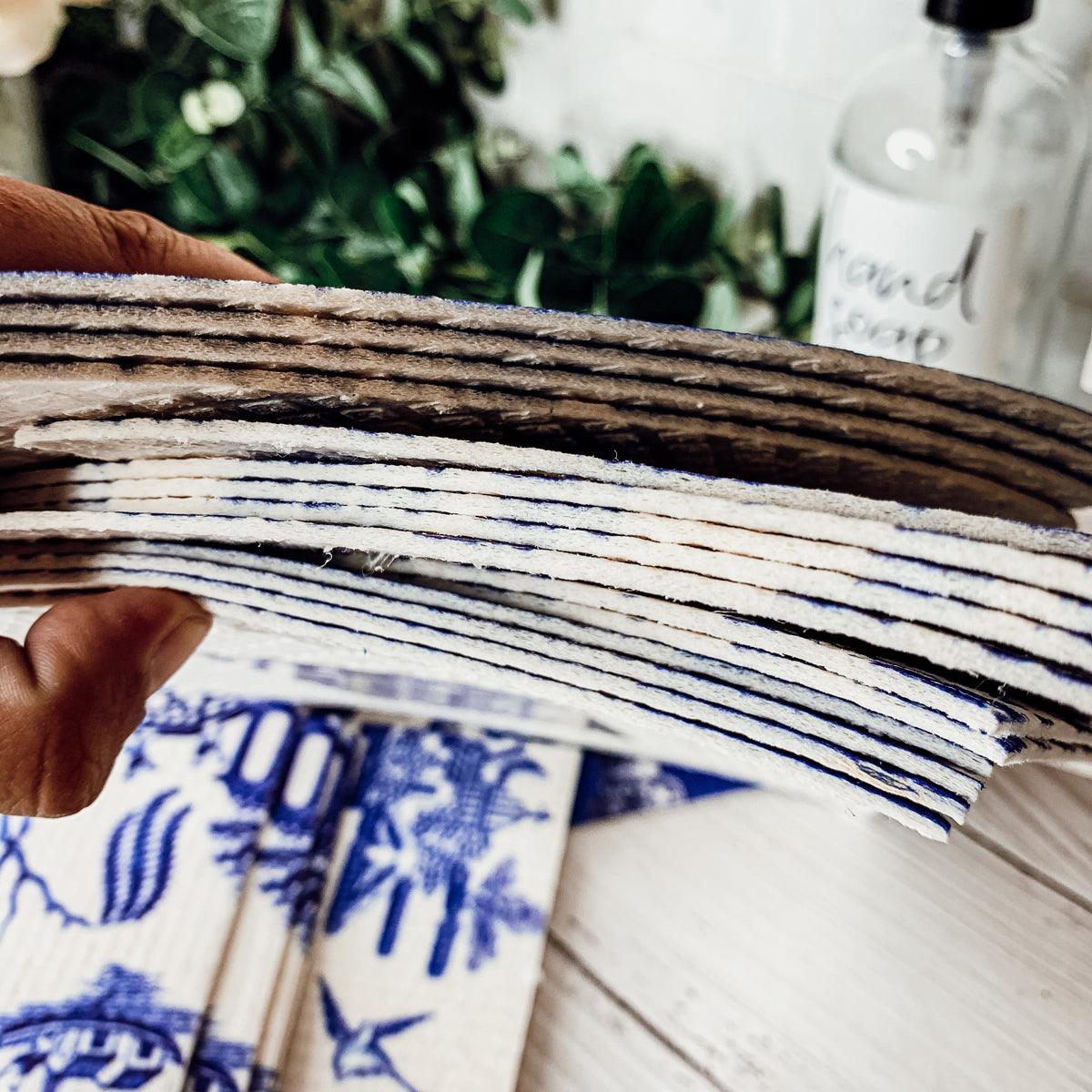 Chinoiserie Multipurpose Kitchen Cloth - Biodegradable (Various Styles)