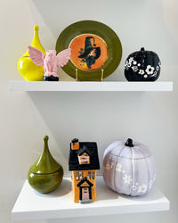 Teardrop Jars in Martini Green (Various Sizes)