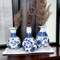 Chinoiserie Mediterranean Canton Vases (Various Styles & Sizes)
