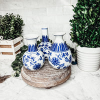 Chinoiserie Mediterranean Canton Vases (Various Styles & Sizes)