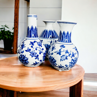Chinoiserie Mediterranean Canton Vases (Various Styles & Sizes)