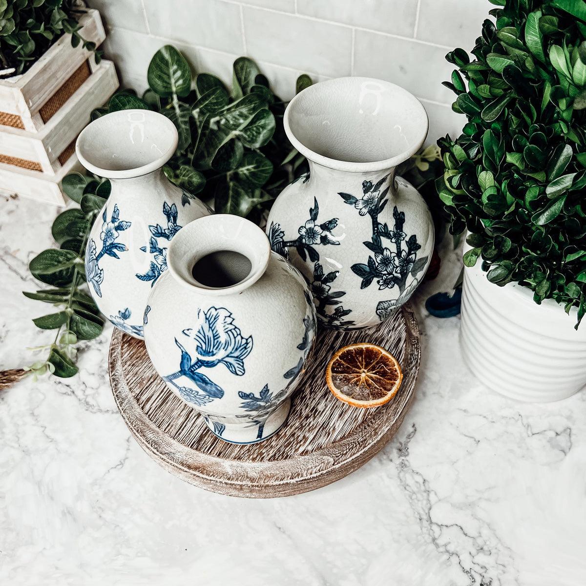 Japanese Floral Vase