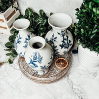 Japanese Floral Vase