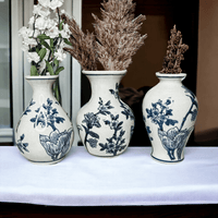 Japanese Floral Vase