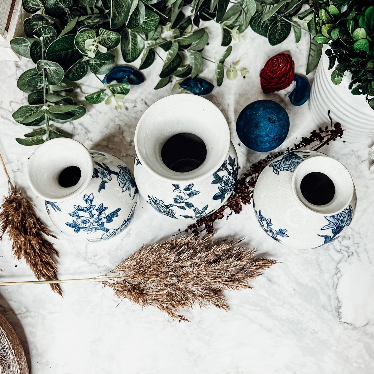 Japanese Floral Vase