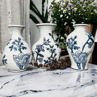 Japanese Floral Vase