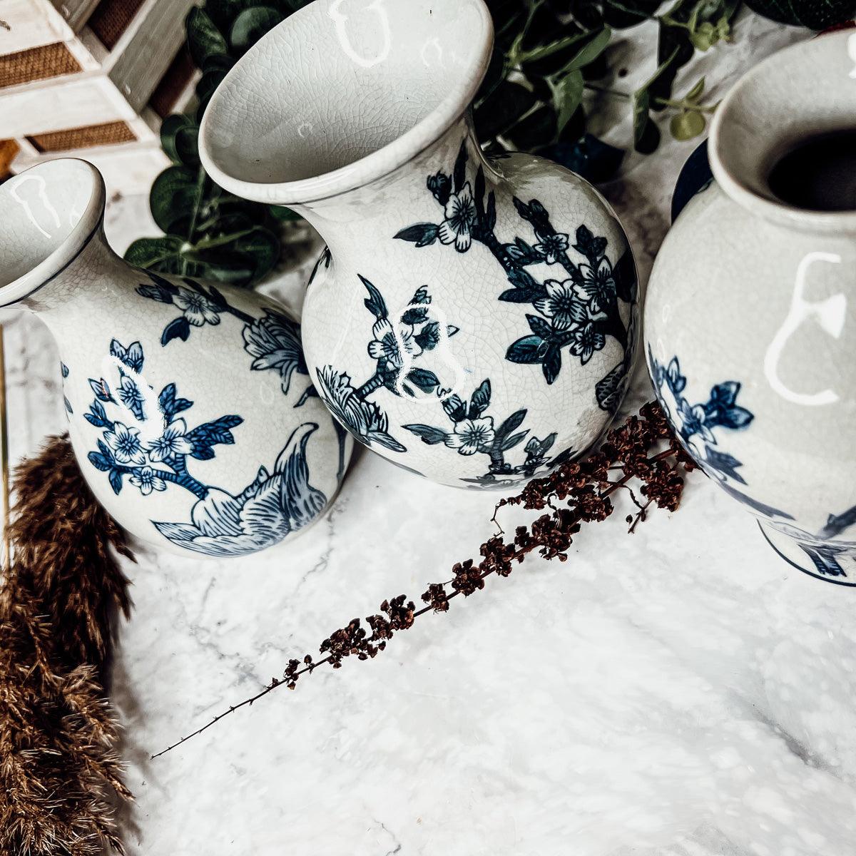 Japanese Floral Vase