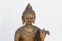 Gautam Buddha Brass Statue