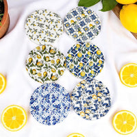 Mediterranean Lemon Coasters