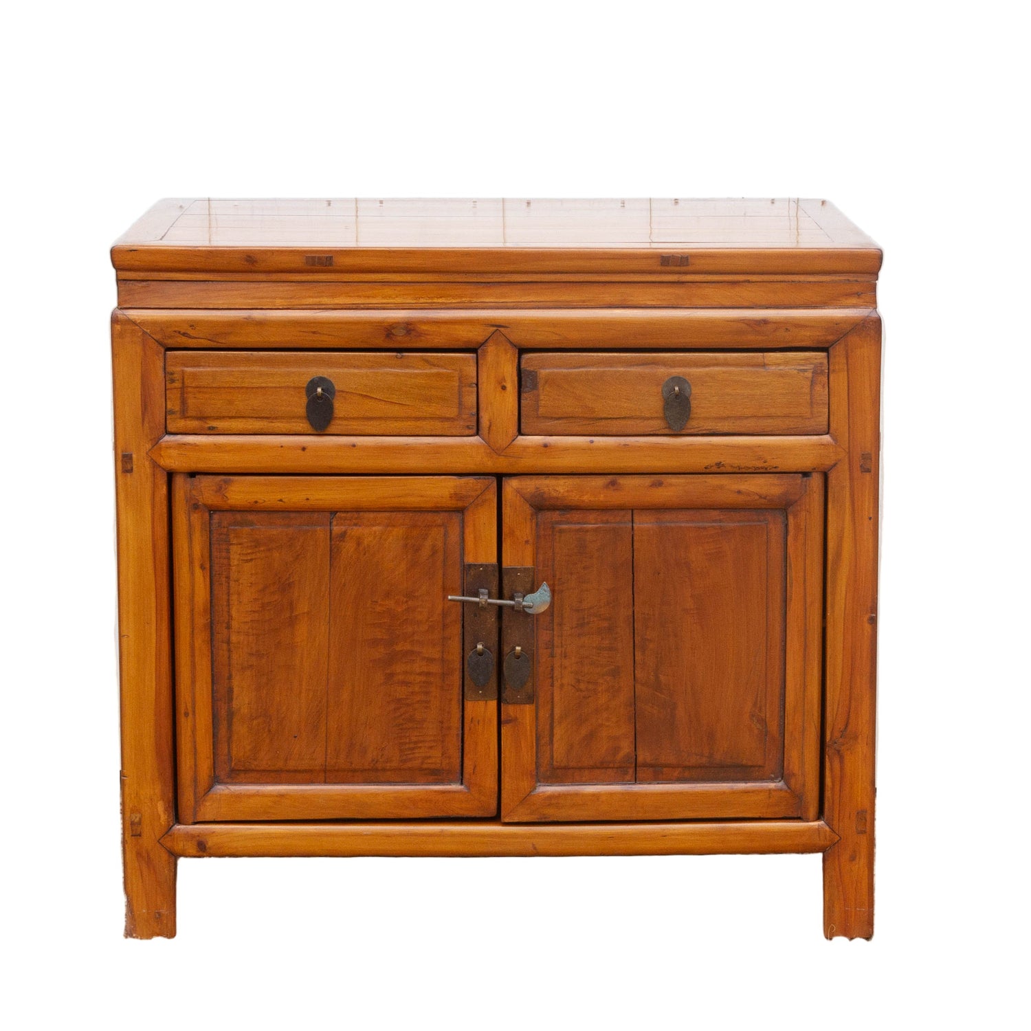 Antique Chinese Cedar Rustic Cabinet