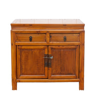 Antique Chinese Cedar Rustic Cabinet