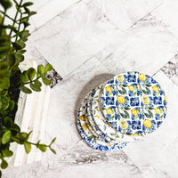 Mediterranean Lemon Coasters