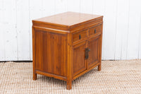 Antique Chinese Cedar Rustic Cabinet