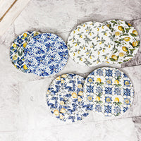 Mediterranean Lemon Coasters