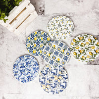 Mediterranean Lemon Coasters
