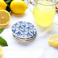 Mediterranean Lemon Coasters