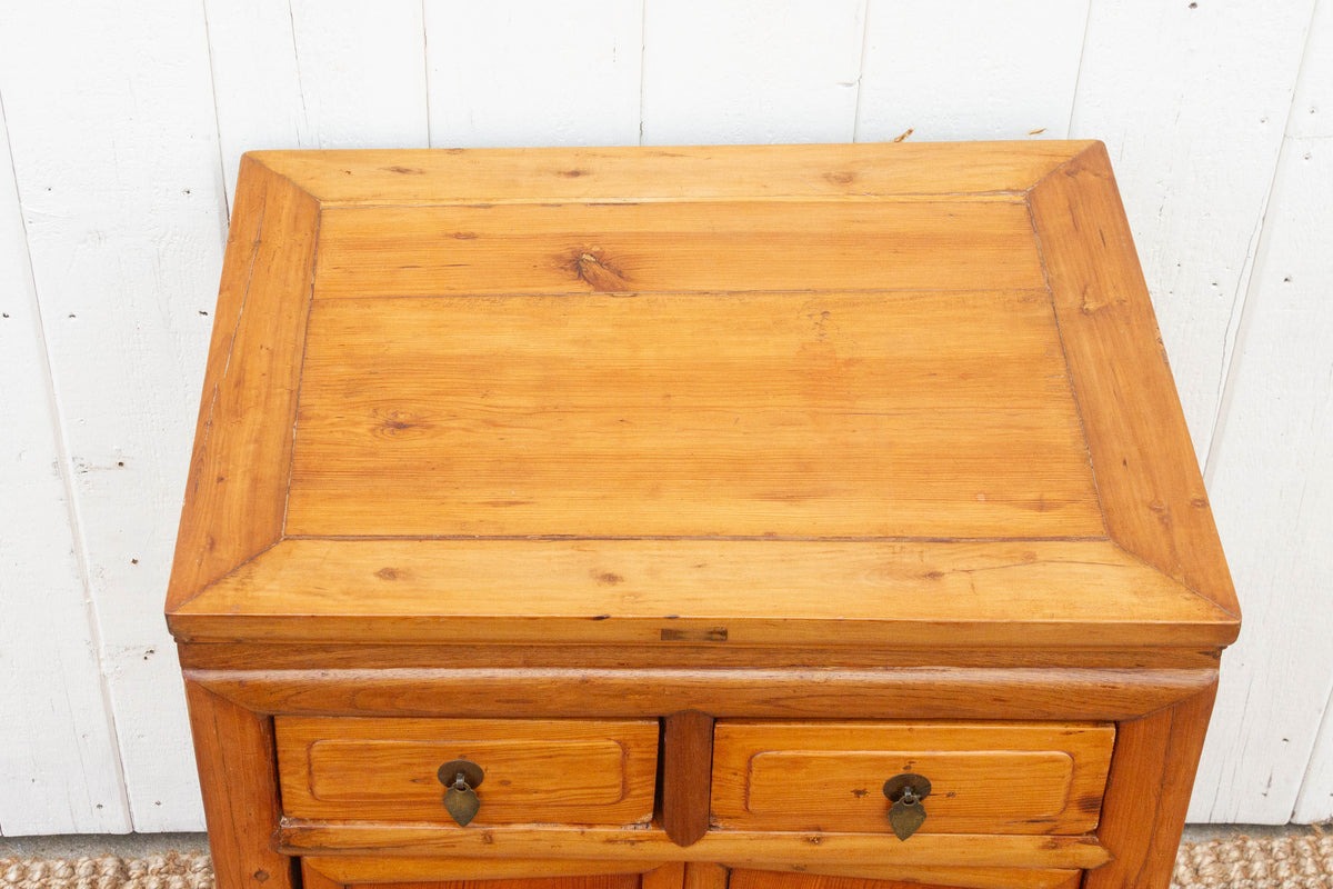 Early 20th Century Farmhouse Chinese Cabinet