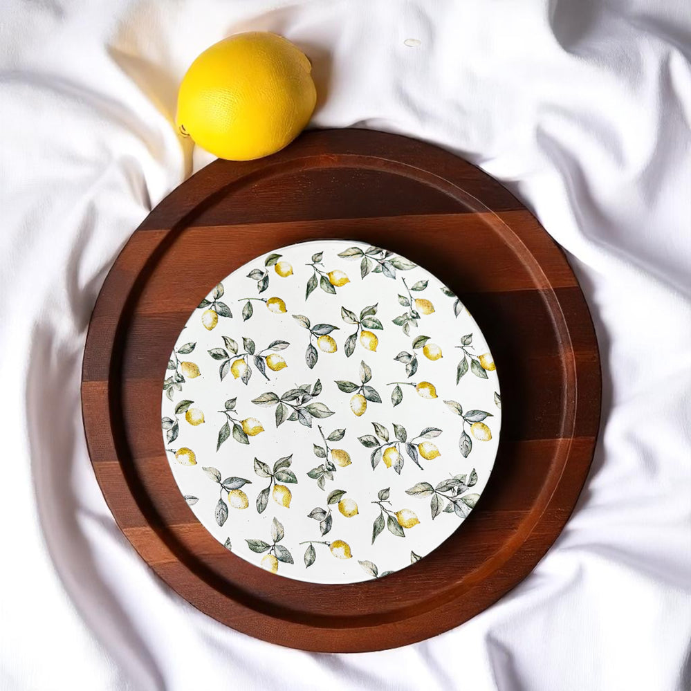 Mediterranean Lemon Coasters