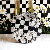 Courtly Check Coasters