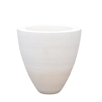 Chalk White Chunky Stone Planter